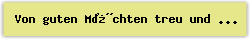 Von guten M�chten treu und still umgeben - Lied - Gesangbuch Online